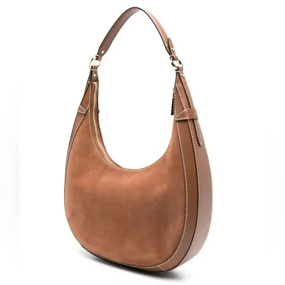 Michael Kors Brown Leather Preston Shoulder Bag NWOT - Picture 5 of 8